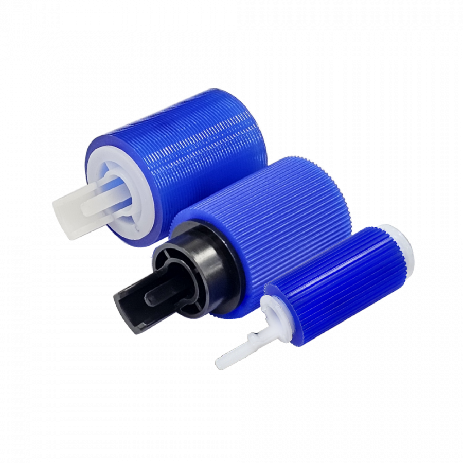 Cassette feed roller set