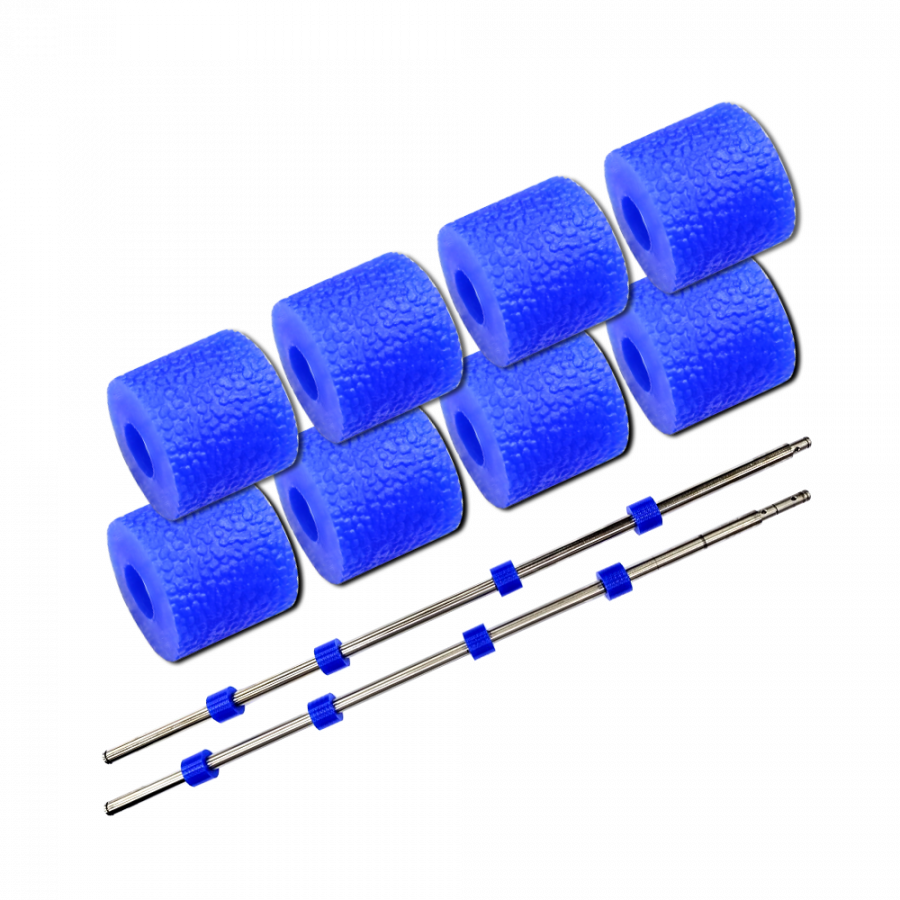 Fixture double-sided transport roller