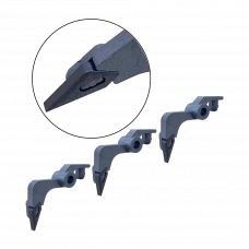 Fixture press roller finger