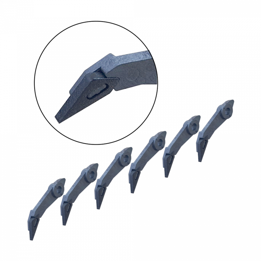 Fixture heater roller finger