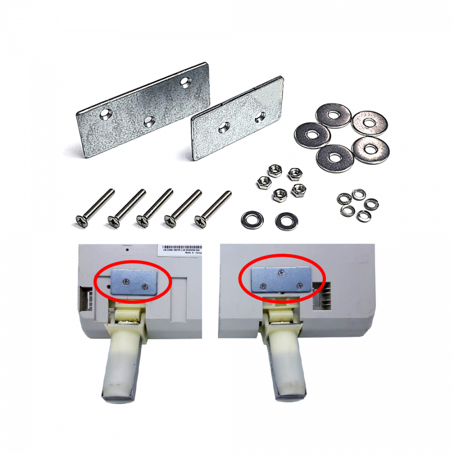 Counterbalance support shaft improvement