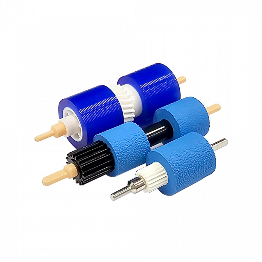 Cassette feed roller set